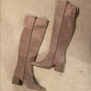 Tan Suede boots